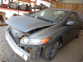 2006 Honda Civic LX Gray Coupe 1.8L Vtec AT #A24902